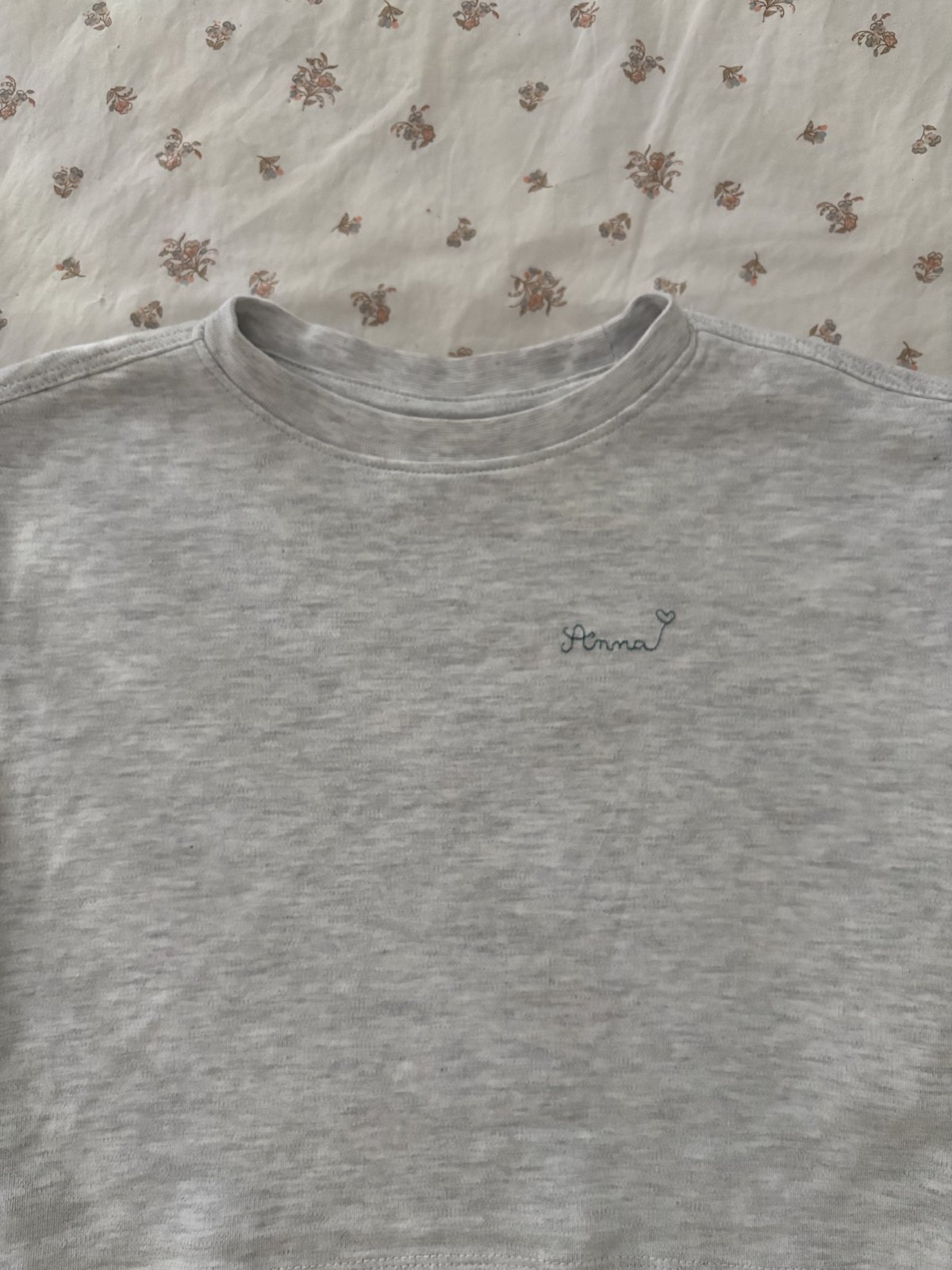 brodert baby t-skjorte