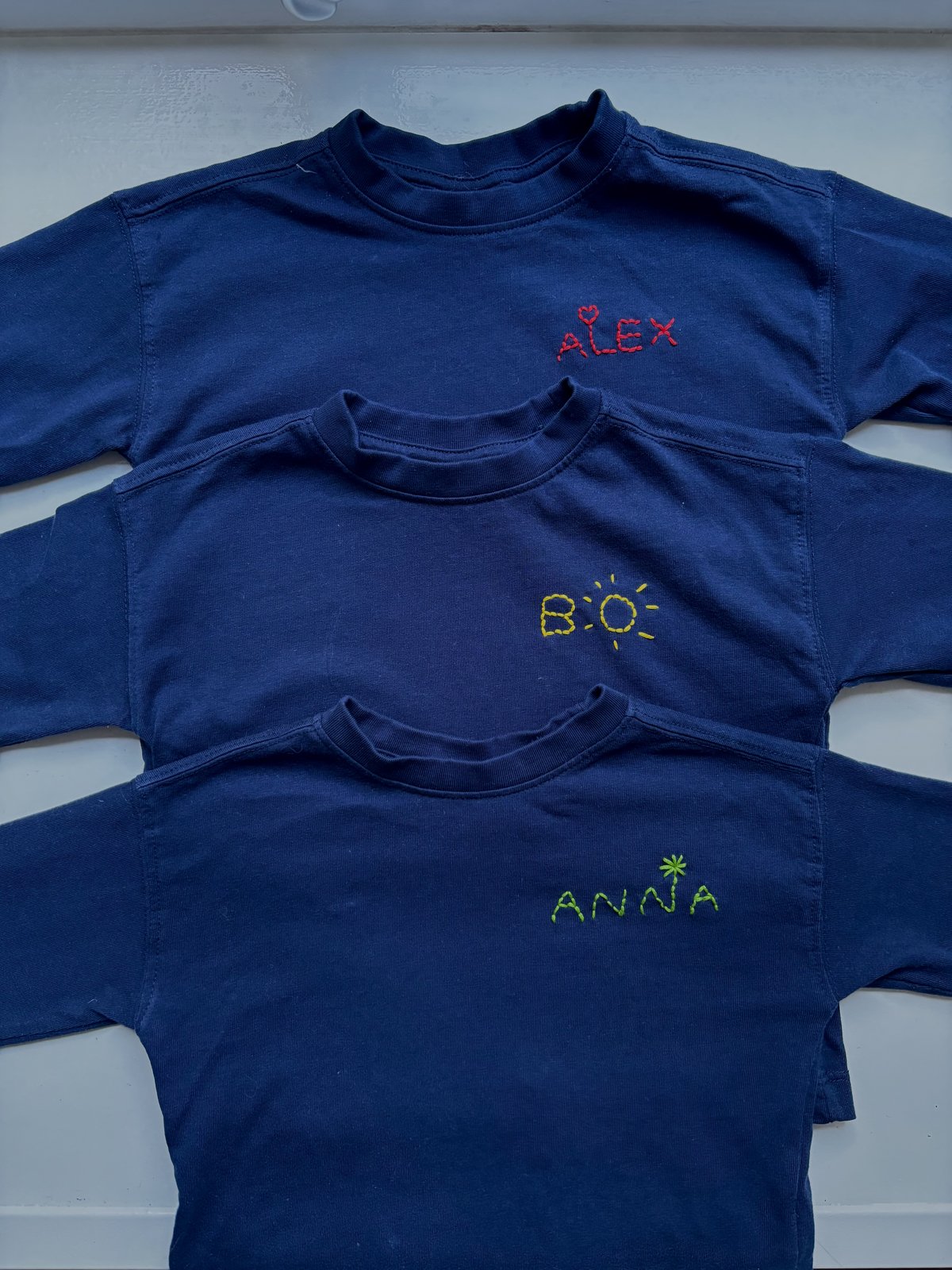 baby longsleeves detalj